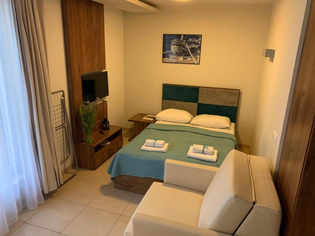 Apartamenty Marina Jastrzębia Góra Bagian luar foto